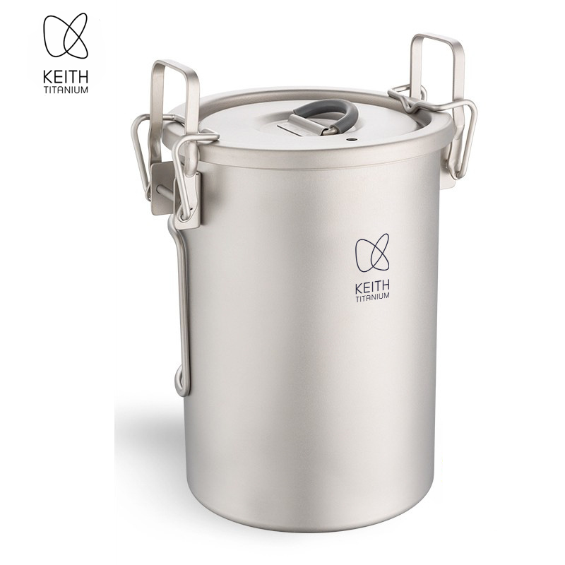 Camping Cooking Appliances - KEITH Pentola per riso in titanio
