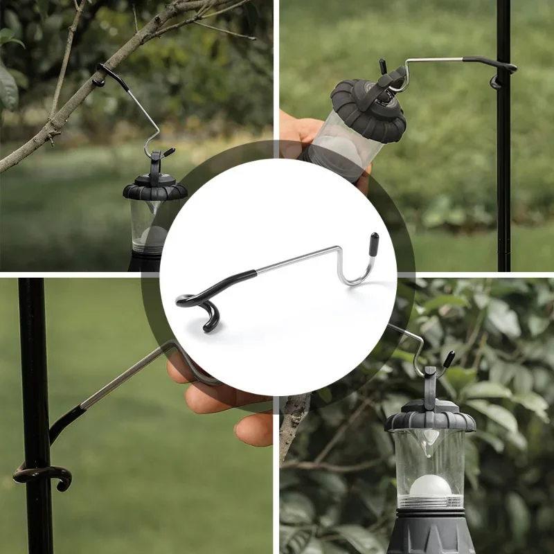 Camping Cooking Hanger - Ganci per Palo Luminoso da Campeggio