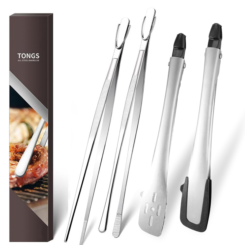Camping Cooking Tips - Pinze da Cucina in Acciaio Inox