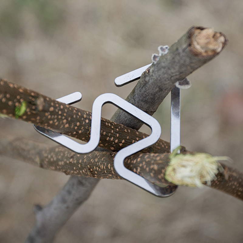 Camping Cooking Hanger - Gancio integrato multifunzionale da campeggio all'aperto