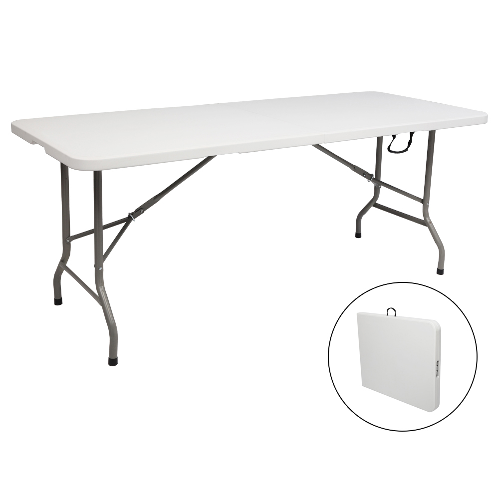Camping Cooking Table - Tavolo da pranzo rettangolare pieghevole per