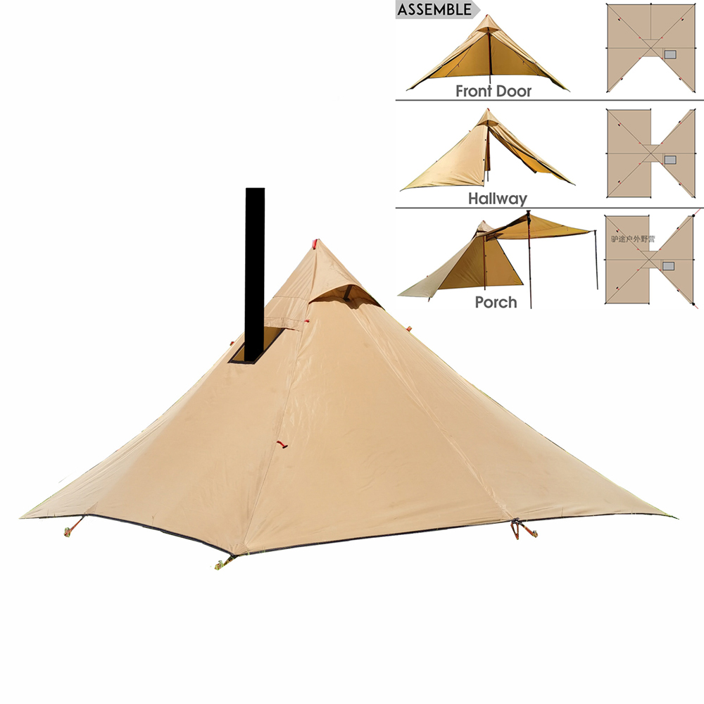 Camping Cooking Tent - Tenda da montagna ultraleggera per 2