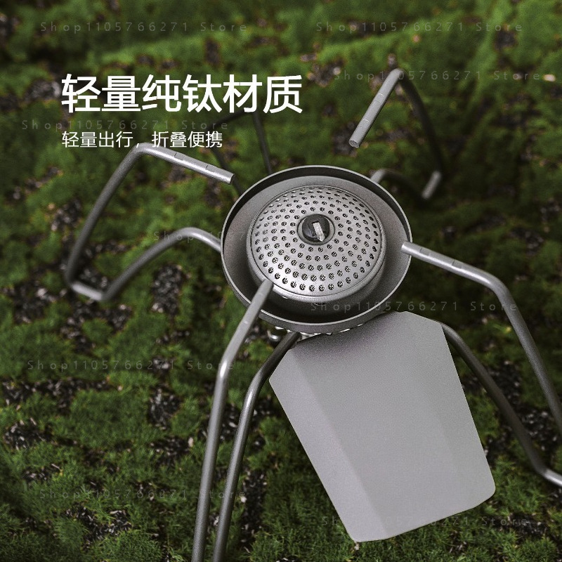 Camping Cooking Gas - Fornello Spider con Micro Regolatore, Gas