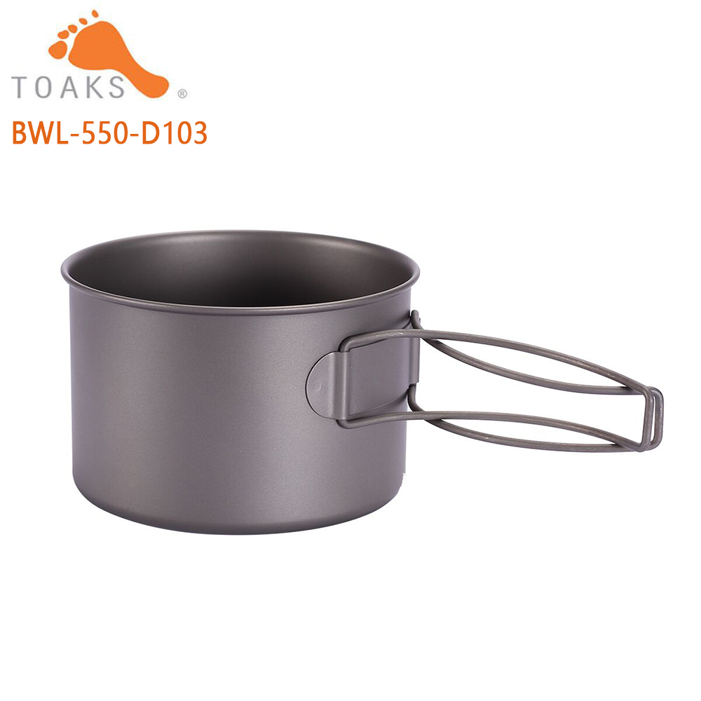 TOAKS BWL-550 di Titanio di Ca - Camping Cooking Bowl recensione e prezzo