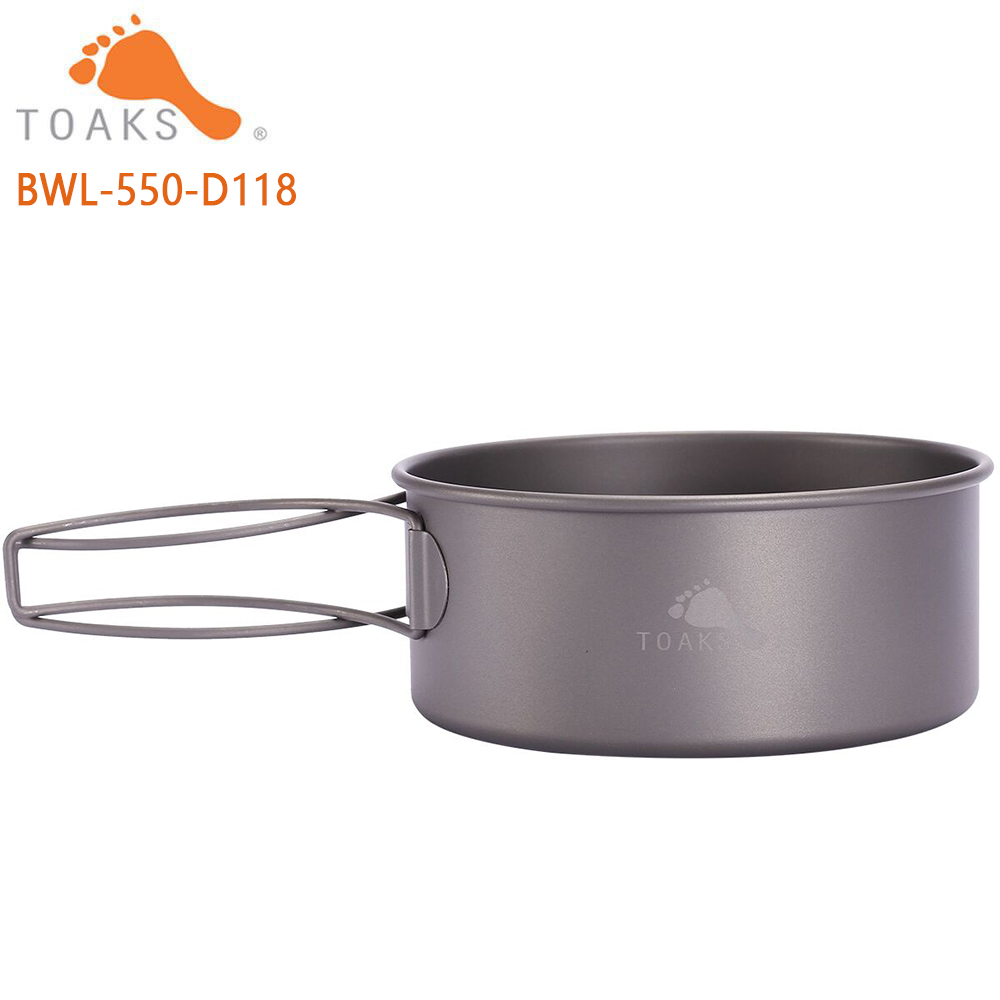 TOAKS BWL-550 di Titanio di Ca - Camping Cooking Bowl recensione e prezzo