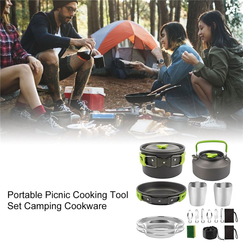 【ACQUISER】 Pentole da campeggi - Camping Cooking Pot Set recensione e prezzo