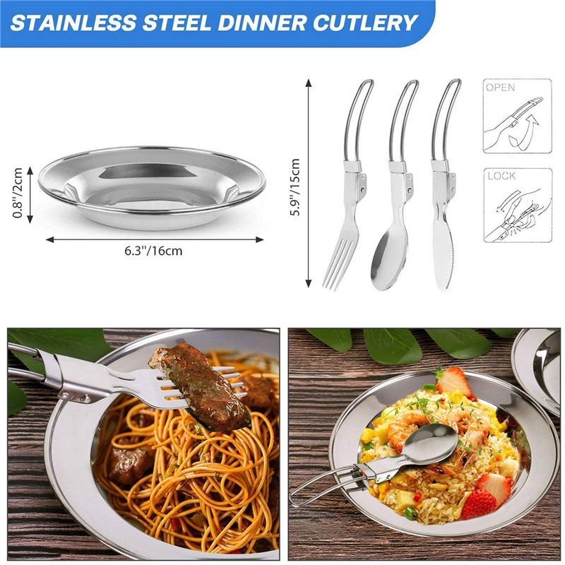 【ACQUISER】 Pentole da campeggi - Camping Cooking Pot Set recensione e prezzo
