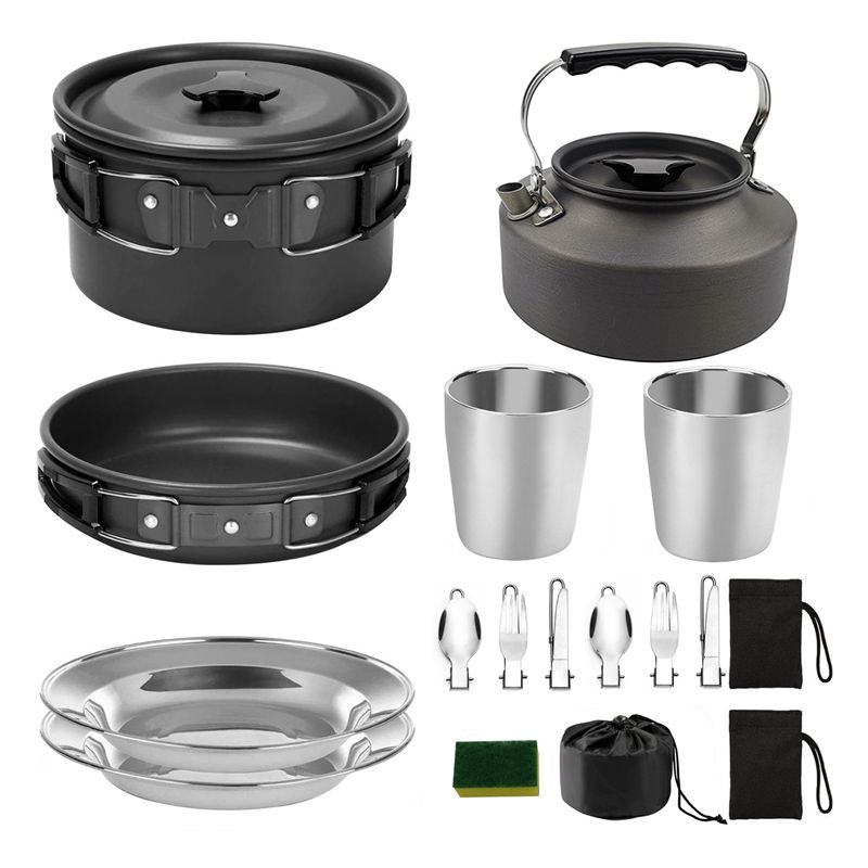 【ACQUISER】 Pentole da campeggi - Camping Cooking Pot Set recensione e prezzo