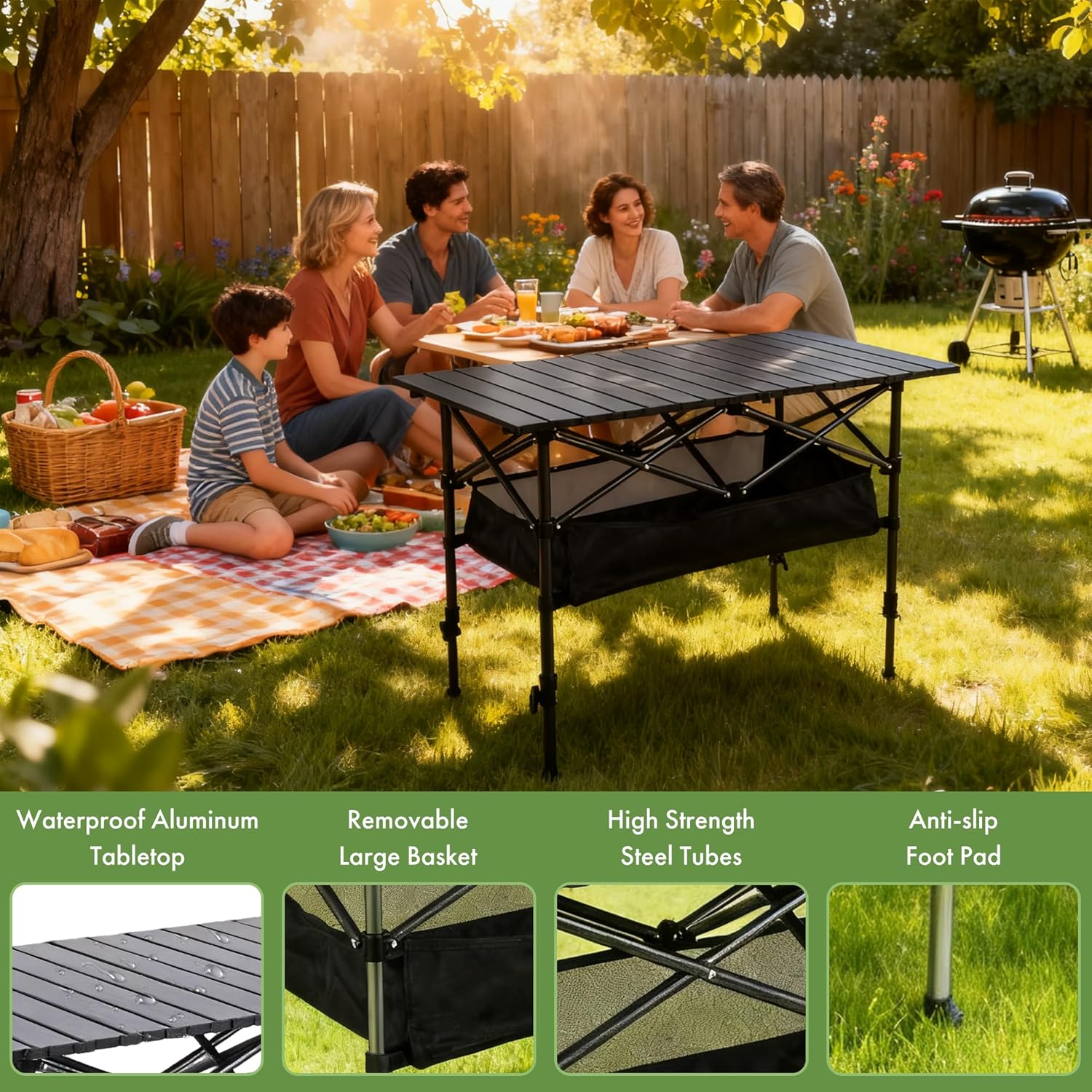 Tavolo da campeggio pieghevole - Camping Cooking Table recensione e prezzo