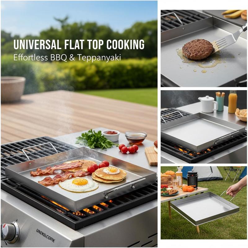 Piastra universale piatta 18x1 - Camping Cooking Gas recensione e prezzo