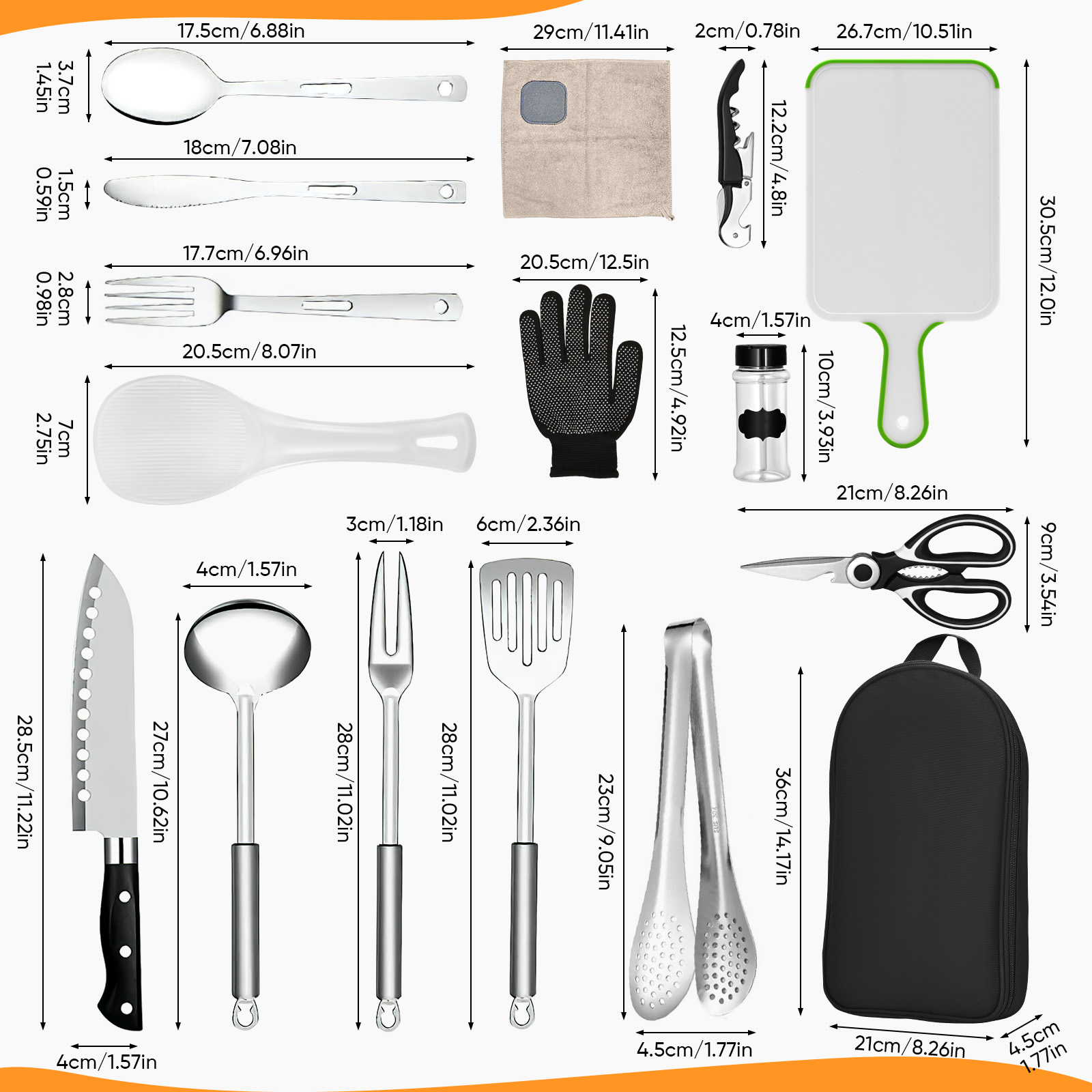 Set di utensili da cucina da c - Camping Cooking Must Haves recensione e prezzo