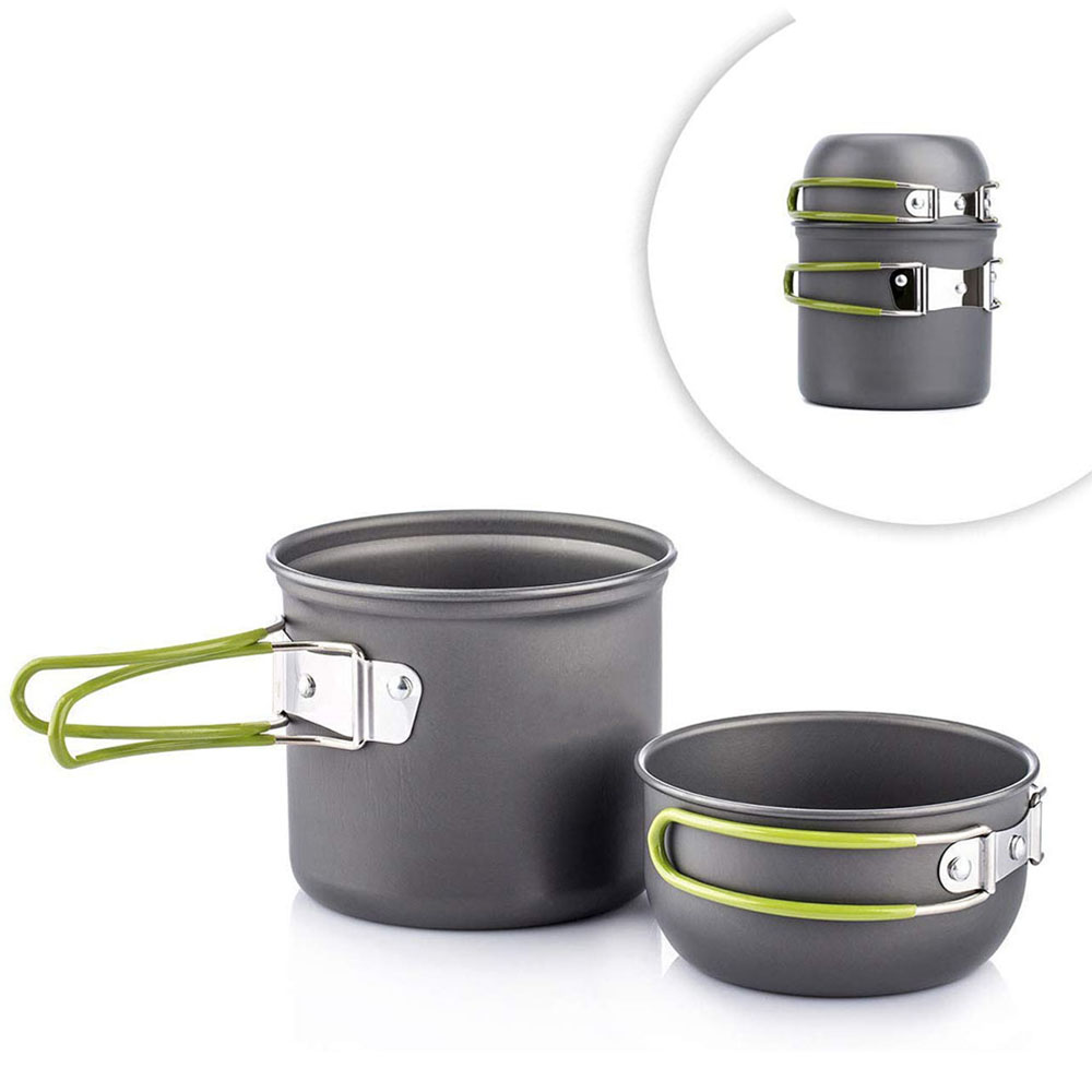 Pentole da campeggio ultralegg - Camping Cooking Pot Set recensione e prezzo