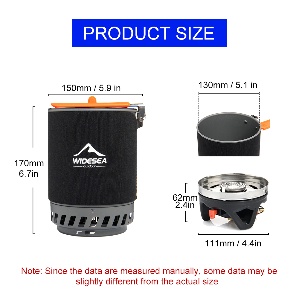 Widesea Sistema di cottura da  - Camping Cooking Gas recensione e prezzo