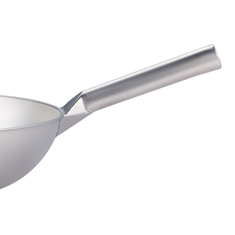 Wok in Titanio Puro con Fondo  - Camping Cooking Without Gas recensione e prezzo