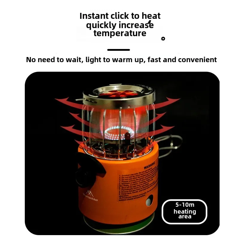 MOUNTAINHIKER Stufa a Gas Port - Camping Cooking Tent recensione e prezzo