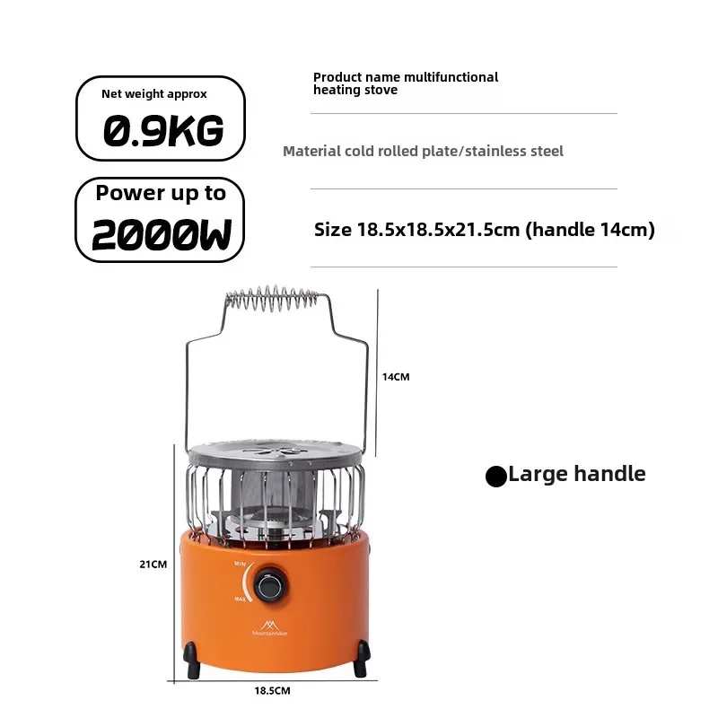 MOUNTAINHIKER Stufa a Gas Port - Camping Cooking Tent recensione e prezzo