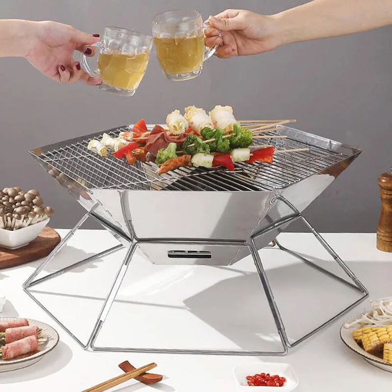 Griglia BBQ Portatile Pieghevo - Camping Cooking Must Haves recensione e prezzo