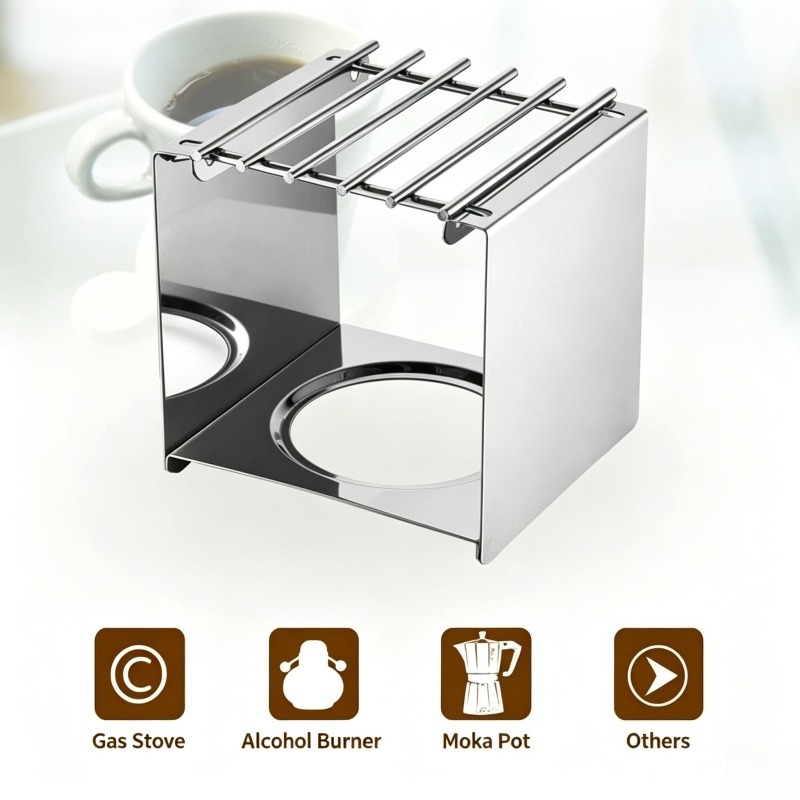 Supporto Quadrato in Acciaio I - Camping Cooking Appliances recensione e prezzo