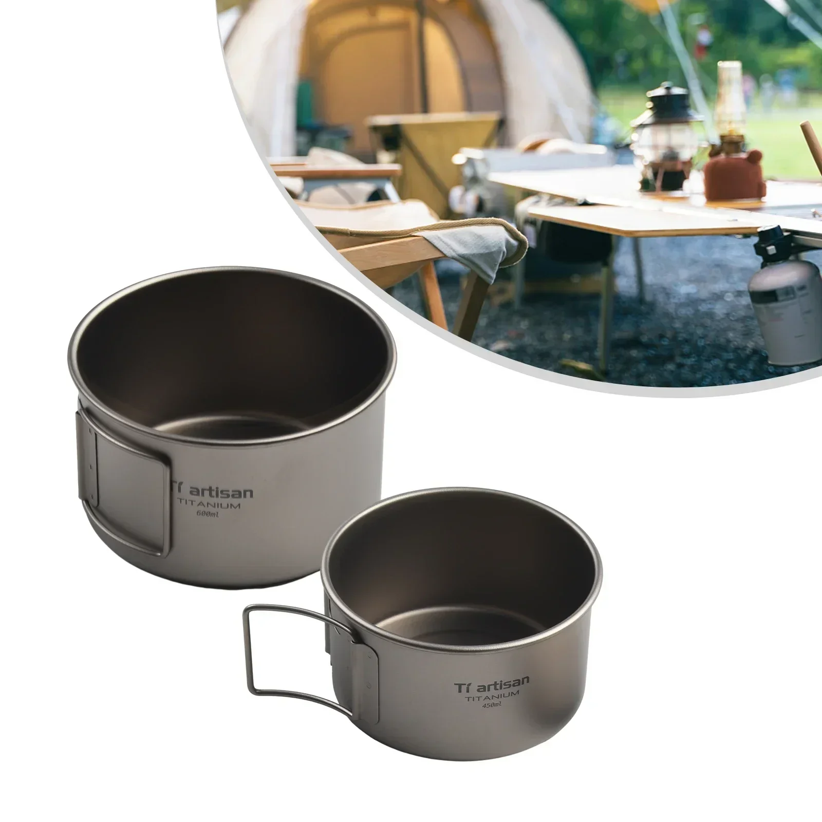 Ciotola in titanio con manico  - Camping Cooking Bowl recensione e prezzo