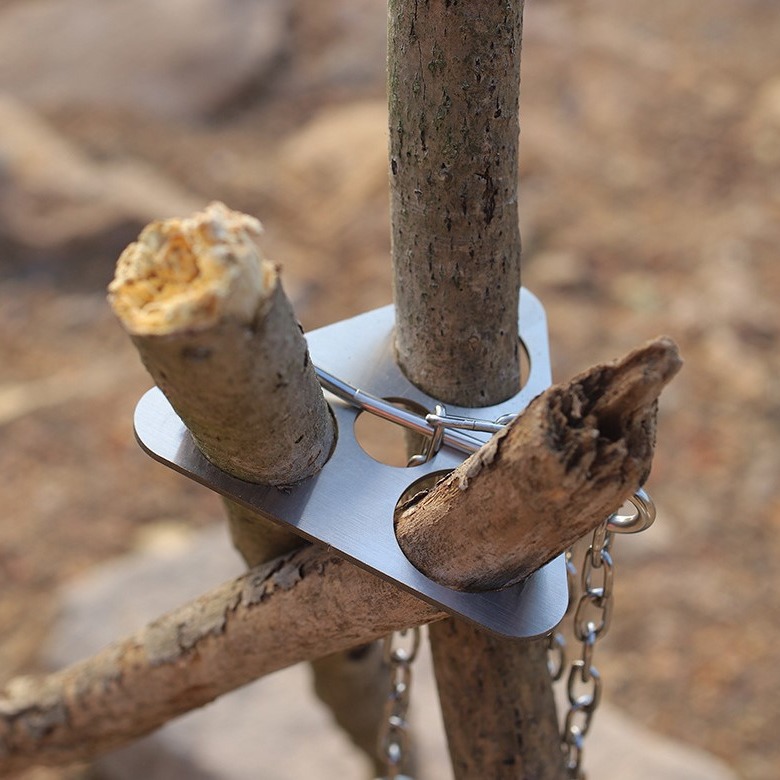 Treppiede da Campeggio in Acci - Camping Cooking Appliances recensione e prezzo