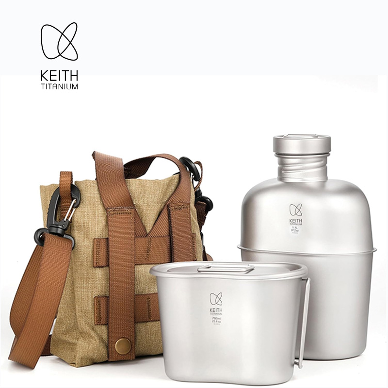 KEITH Set da Cucina in Titanio - Camping Cooking Pot Set recensione e prezzo