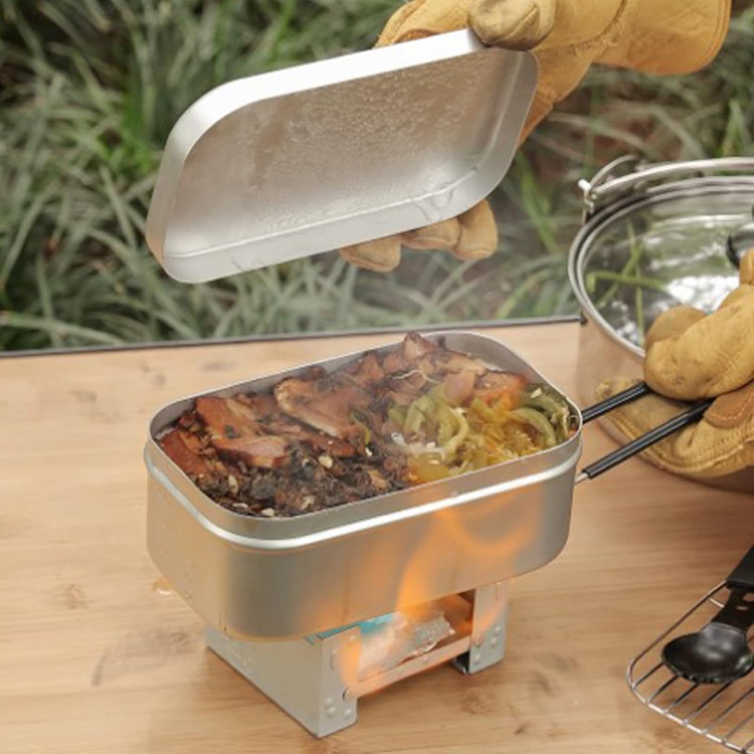 Maniglia pieghevole per Bento  - Camping Cooking Gas recensione e prezzo