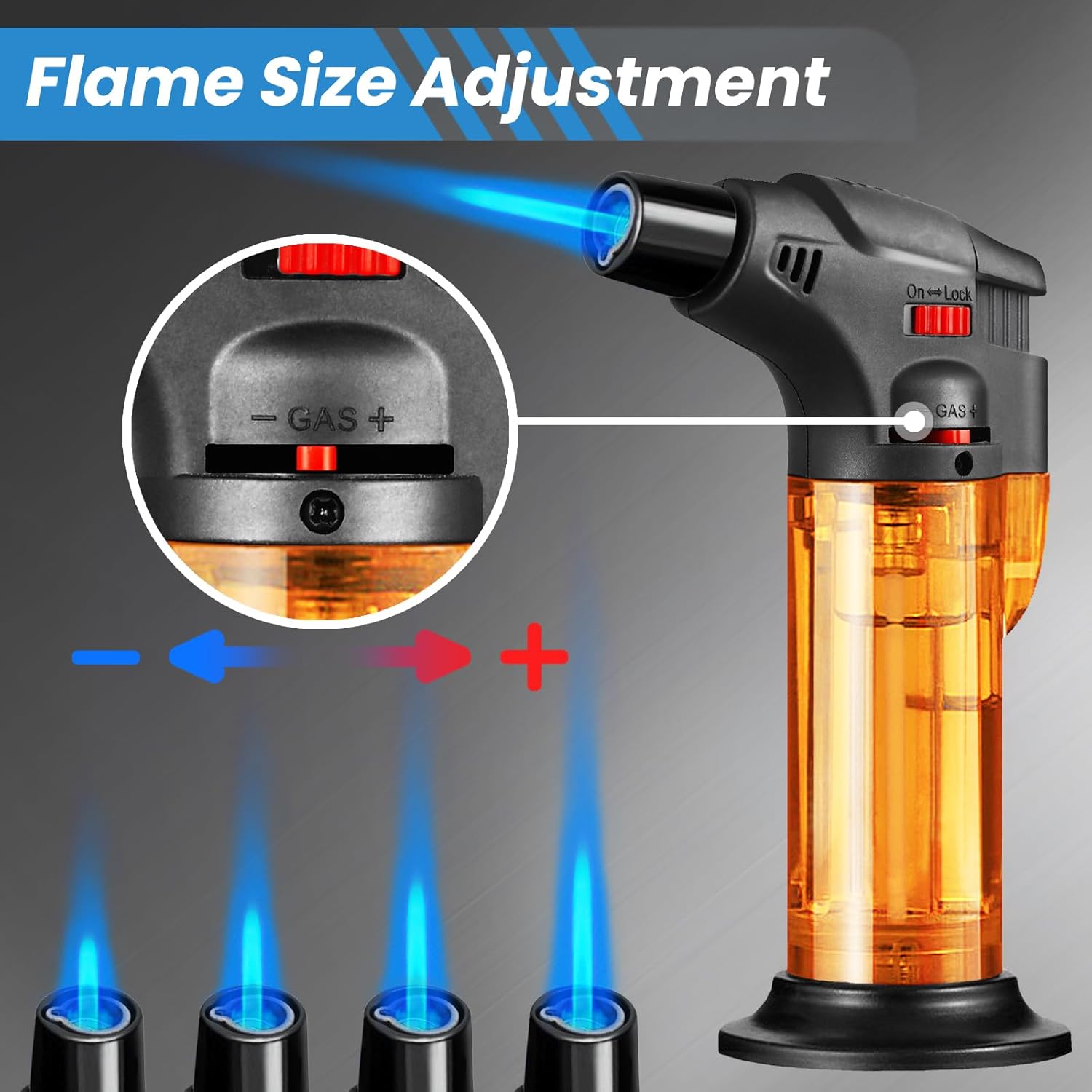 Torcia a fiamma a getto ricari - Camping Cooking Torch recensione e prezzo