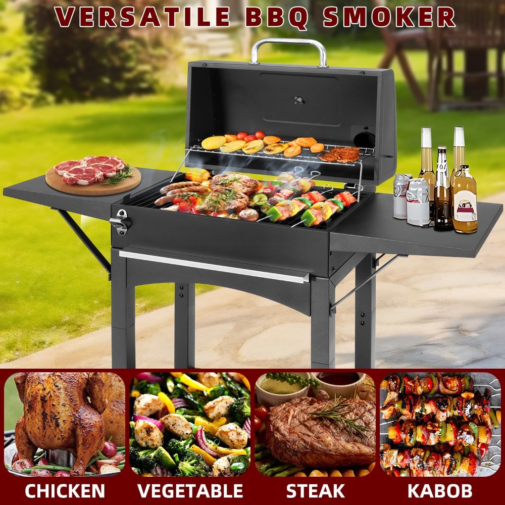 Griglia a Carbone con Tavolini - Camping Cooking Table recensione e prezzo
