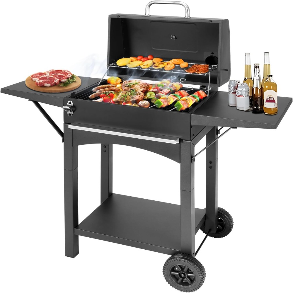Griglia a Carbone con Tavolini - Camping Cooking Table recensione e prezzo
